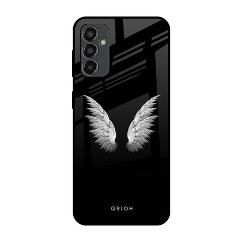 White Angel Wings Glossy Case for Samsung Galaxy F13