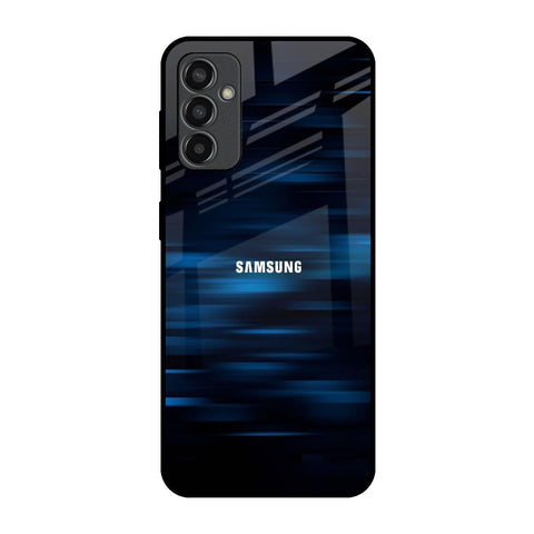 Blue Rough Abstract Glossy Case for Samsung Galaxy F13