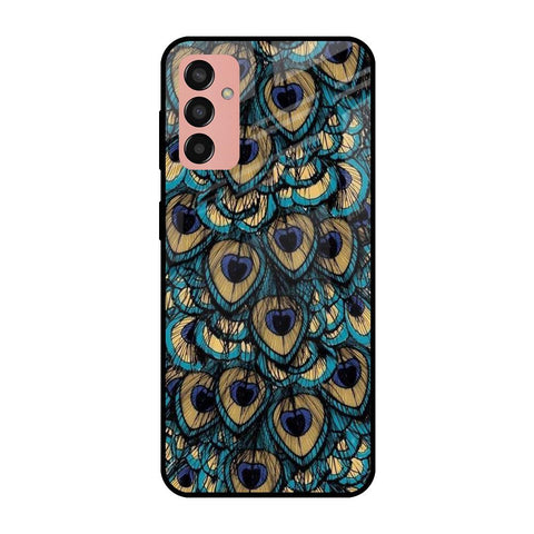 Peacock Feathers Glossy case for Samsung Galaxy F13