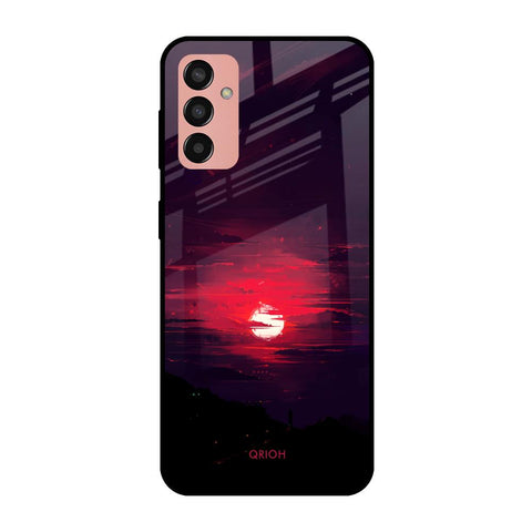 Morning Red Sky Glossy Case For Samsung Galaxy F13