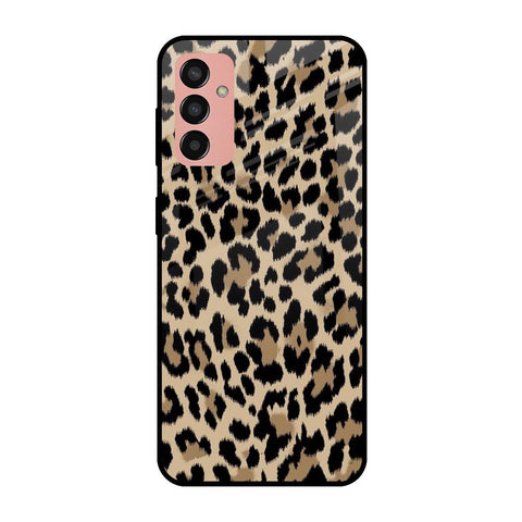 Leopard Seamless Glossy Case For Samsung Galaxy F13