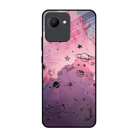 Space Doodles Glossy Case for Realme C30