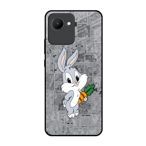 Cute Baby Bunny Glossy Case for Realme C30