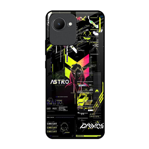 Astro Glitch Glossy Case for Realme C30