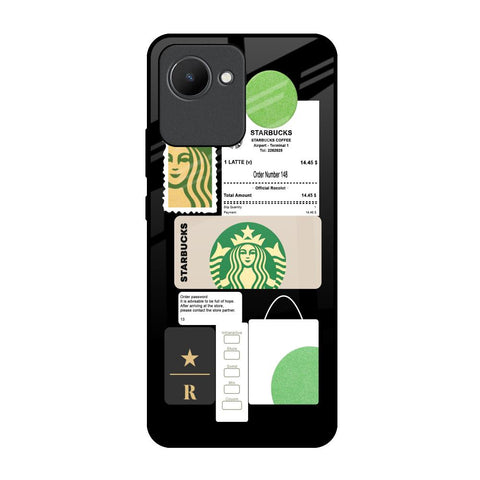 Coffee Latte Glossy Case for Realme C30