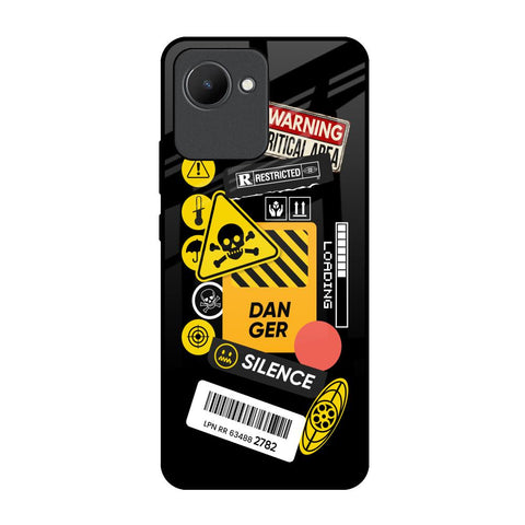 Danger Signs Glossy Case for Realme C30