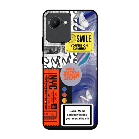 Smile for Camera Glossy Case for Realme C30