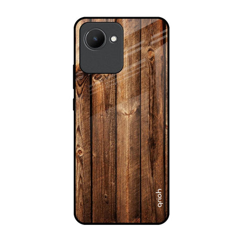 Timber Printed Glossy Case for Realme C30