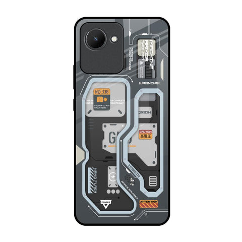 Retro Futuristic Glossy Case for Realme C30