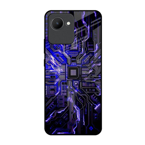 Techno Color Pattern Glossy Case For Realme C30