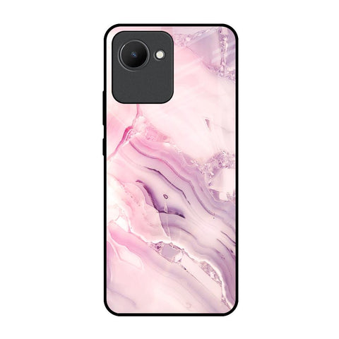 Diamond Pink Gradient Glossy Case For Realme C30