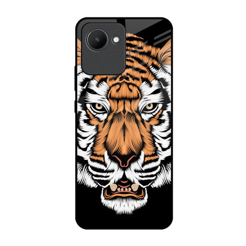 Angry Tiger Glossy Case For Realme C30
