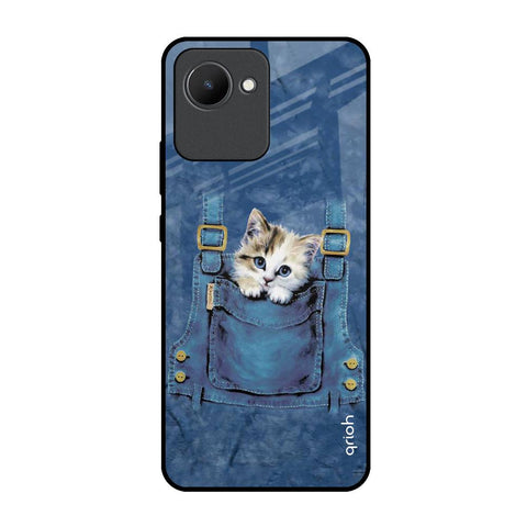 Kitty In Pocket Glossy Case For Realme C30