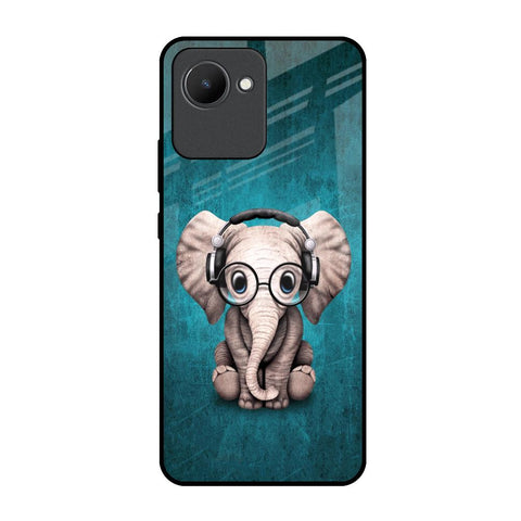Adorable Baby Elephant Glossy Case For Realme C30