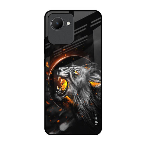 Aggressive Lion Glossy Case for Realme C30