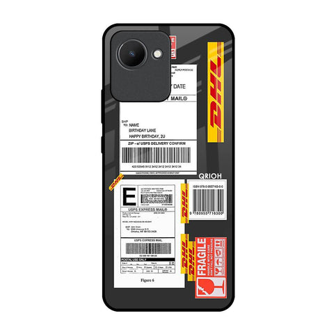 Cool Barcode Label Glossy Case For Realme C30