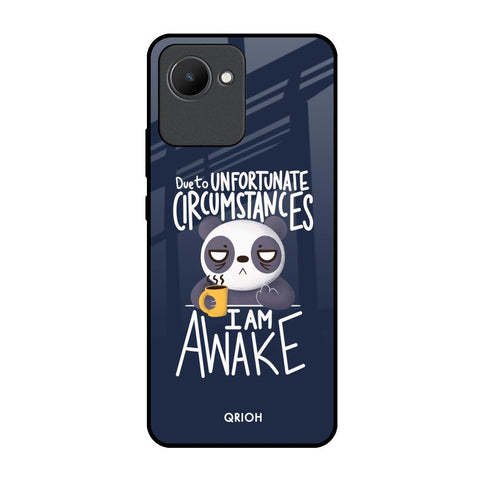 Struggling Panda Glossy Case for Realme C30