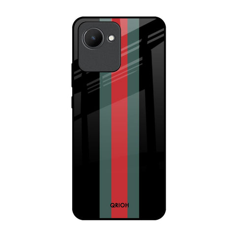 Vertical Stripes Glossy Case for Realme C30