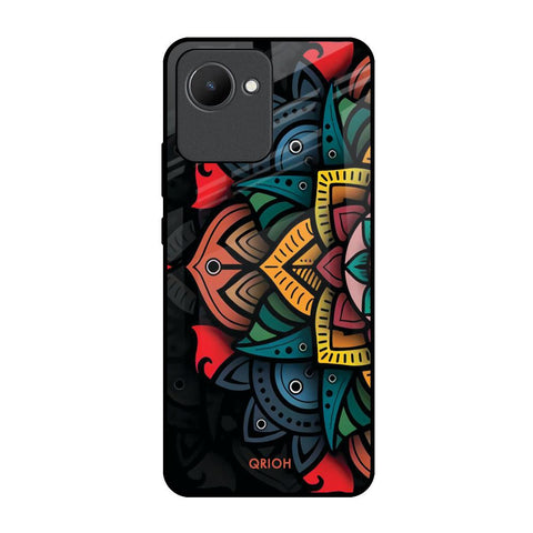 Retro Gorgeous Flower Glossy Case for Realme C30