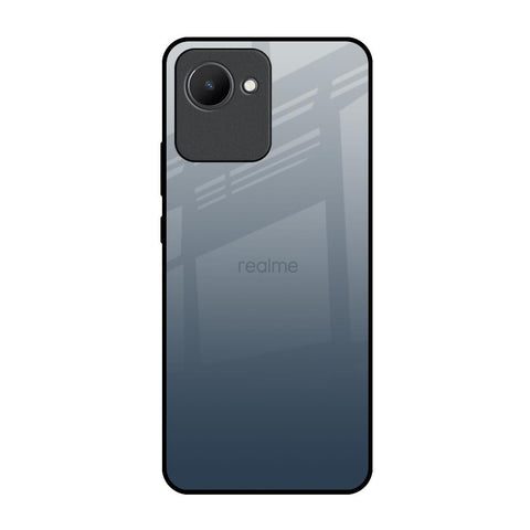 Smokey Grey Color Glossy Case For Realme C30