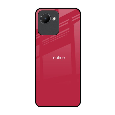 Solo Maroon Glossy case for Realme C30