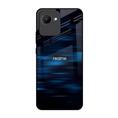 Blue Rough Abstract Glossy Case for Realme C30