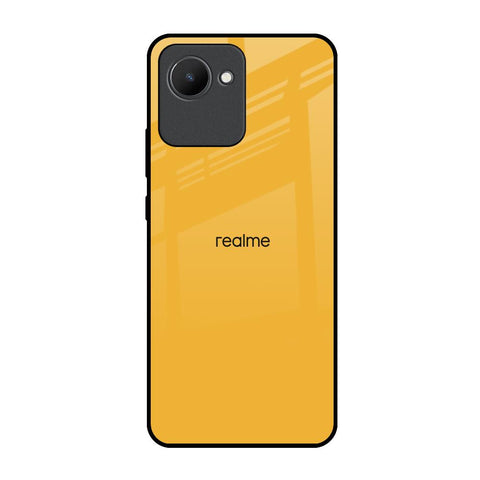 Fluorescent Yellow Glossy case for Realme C30