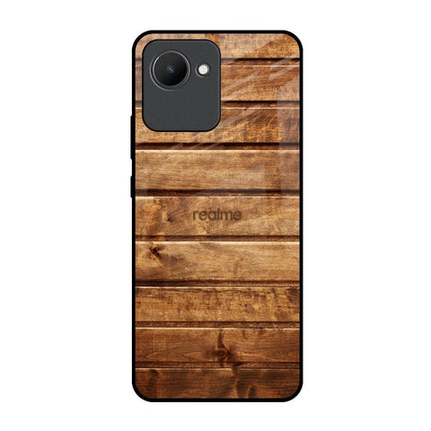 Wooden Planks Glossy Case for Realme C30