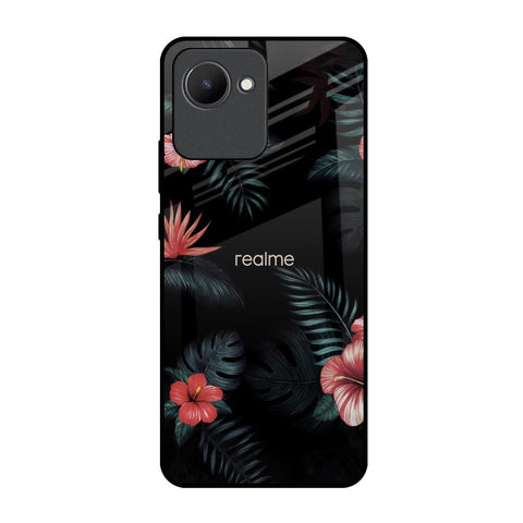 Tropical Art Flower Glossy Case for Realme C30