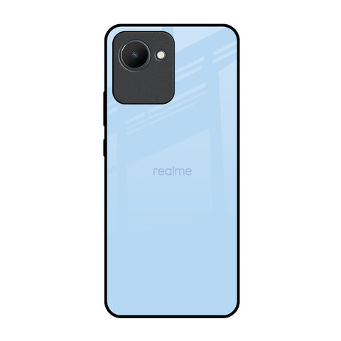 Pastel Sky Blue Glossy Case for Realme C30