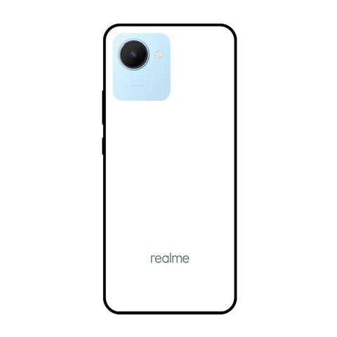 Arctic White Glossy Case for Realme C30