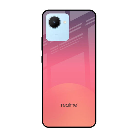 Sunset Orange Glossy Case for Realme C30