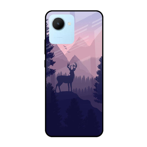 Deer In Night Glossy Case For Realme C30