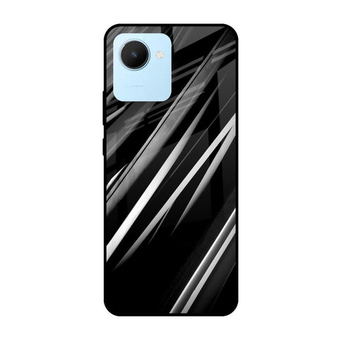 Black & Grey Gradient Glossy Case For Realme C30