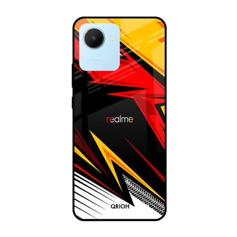 Race Jersey Pattern Glossy Case For Realme C30
