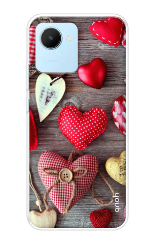 Valentine Hearts Soft Cover for Realme C30