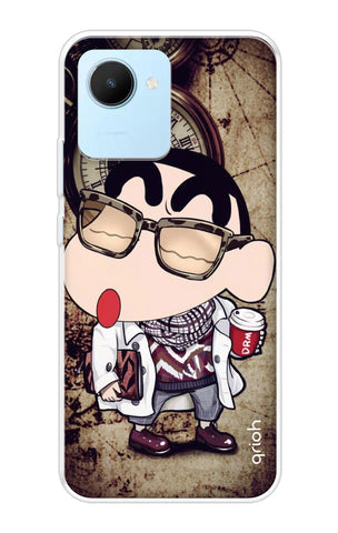 Nerdy Shinchan Soft Cover for Realme C30