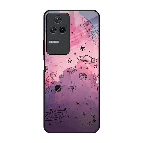 Space Doodles Glossy Case for Poco F4 5G