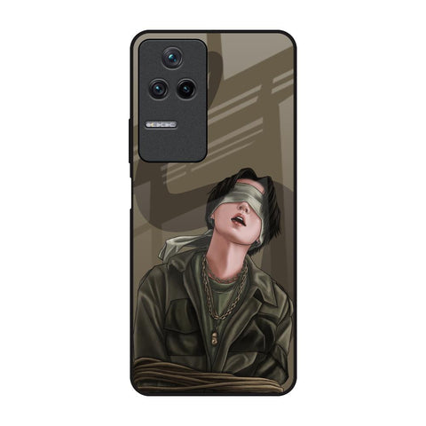 Blind Fold Glossy Case for Poco F4 5G
