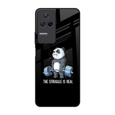 Real Struggle Glossy Case for Poco F4 5G