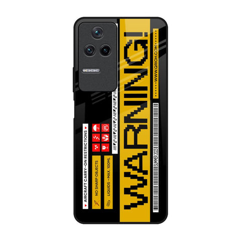 Aircraft Warning Glossy Case for Poco F4 5G