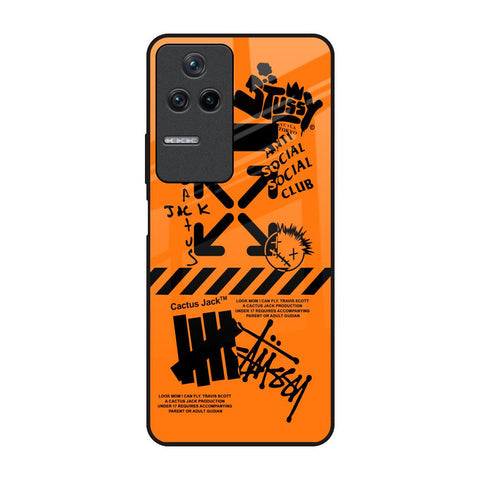Anti Social Club Glossy Case for Poco F4 5G