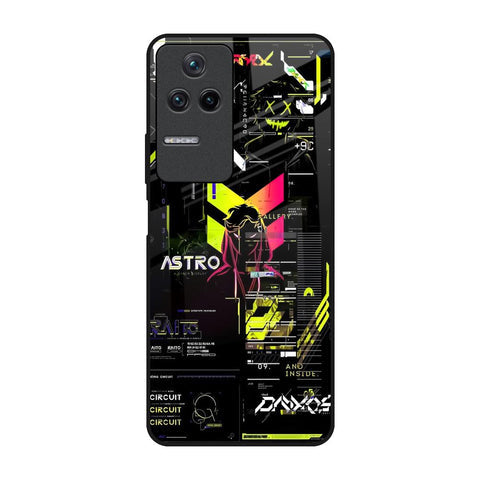 Astro Glitch Glossy Case for Poco F4 5G