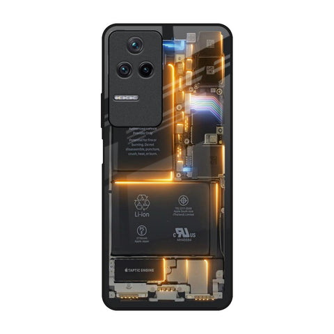Glow Up Skeleton Glossy Case for Poco F4 5G