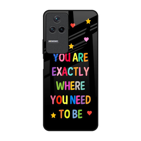 Magical Words Glossy Case for Poco F4 5G