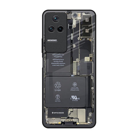 Skeleton Inside Glossy Case for Poco F4 5G