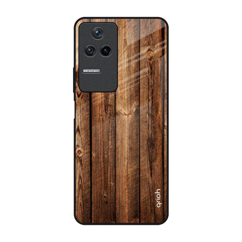 Timber Printed Glossy Case for Poco F4 5G