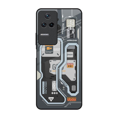 Retro Futuristic Glossy Case for Poco F4 5G
