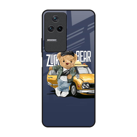 Adventurous Bear Glossy Case for Poco F4 5G