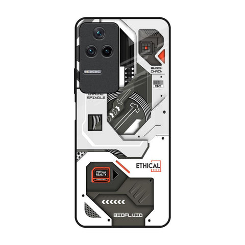 Explore Circuit Glossy Case for Poco F4 5G
